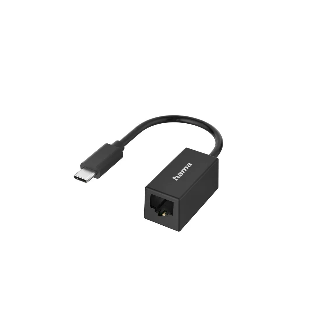 hama USB-C-Stecker - Ethernet-Adapter