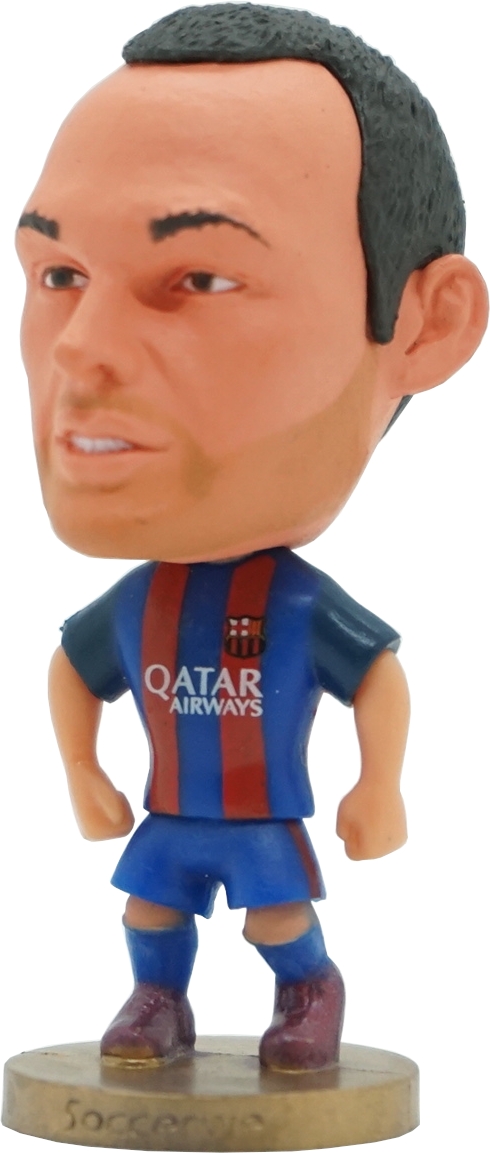 Soccerwe A. Iniesta Figur #8
