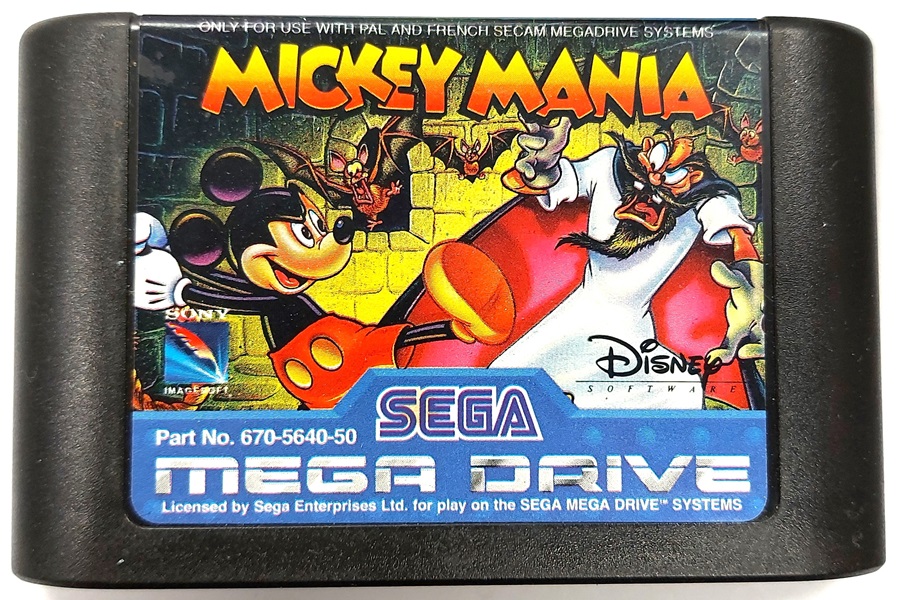 Mickey Mania Sega Mega Drive Ohne OVP