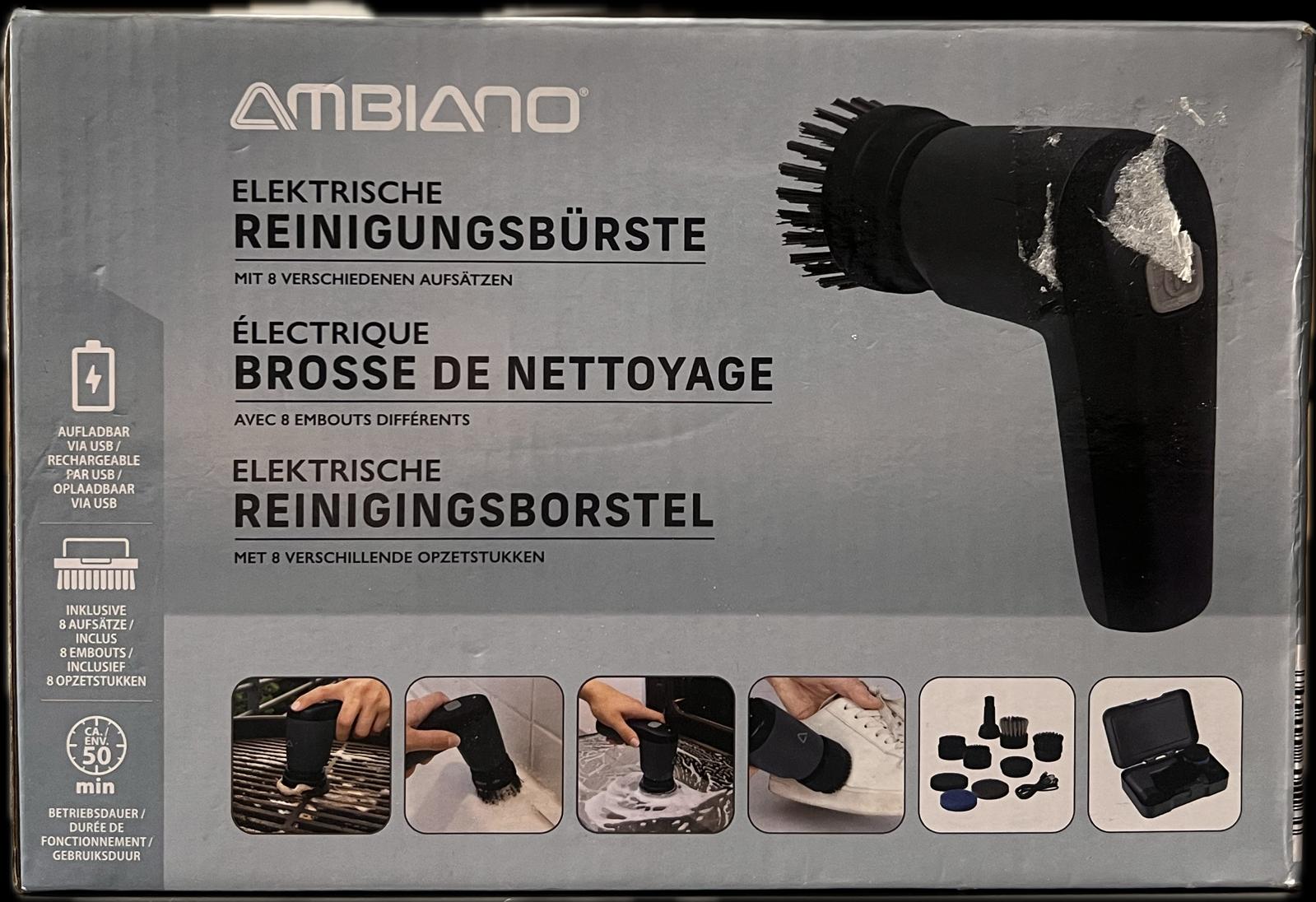 AMBIANO Elektrische Reinigungsbürste