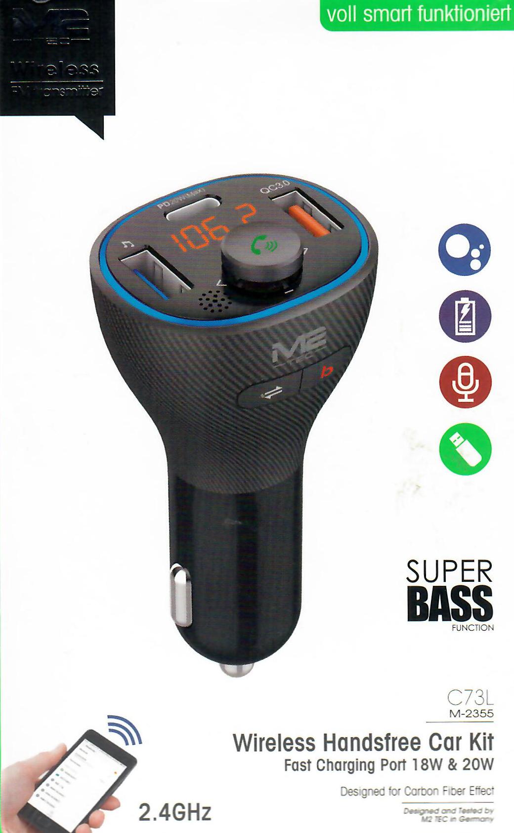 M2 Tec FM-Transmitter 18W & 20W C73L
