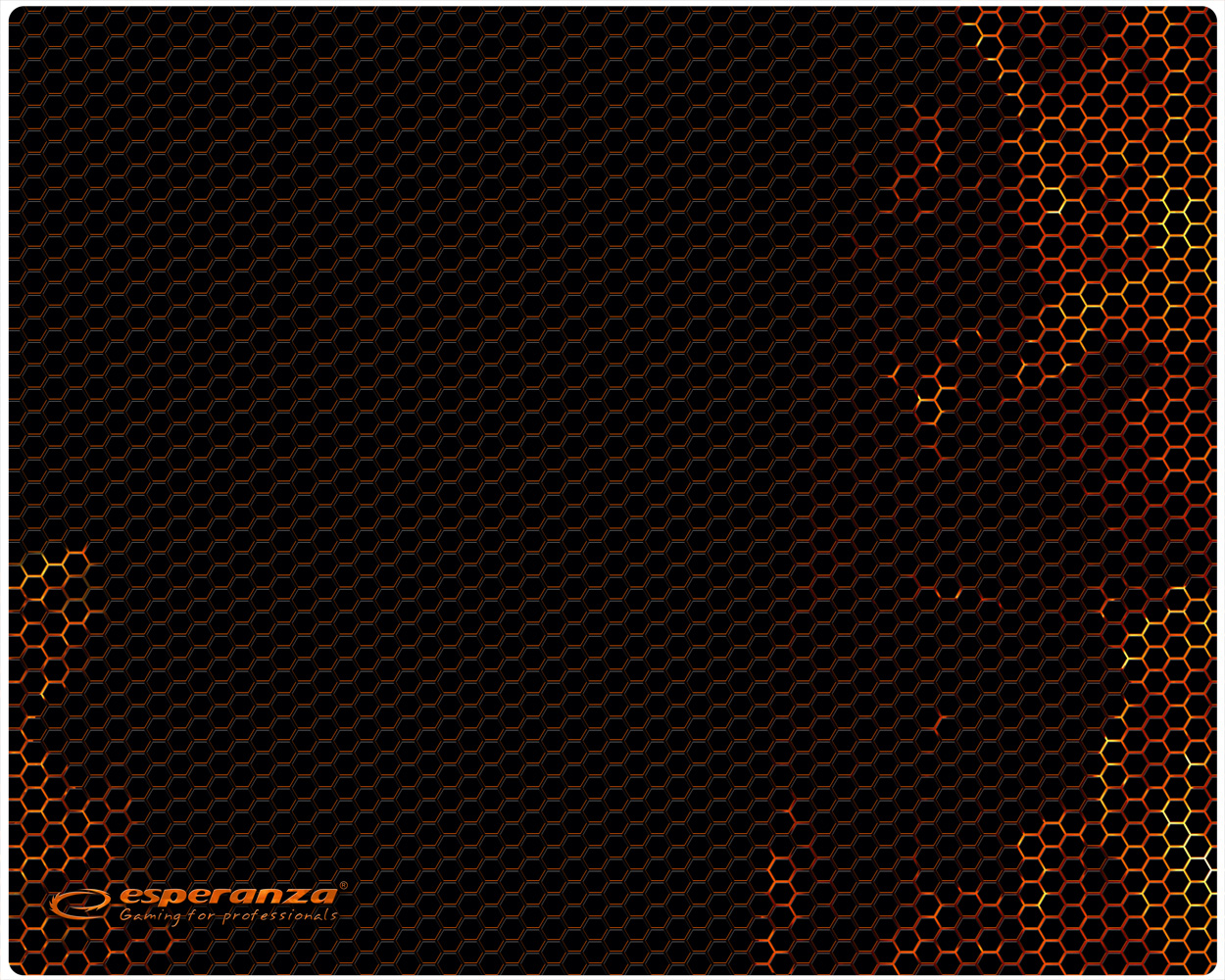 Esperanza Midi Gaming Mouse Pad Flame EGP102R