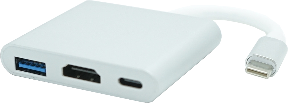 Akyga USB Type-C Hub auf USB 3.0/USB Type-C/HDMI AK-AD-57