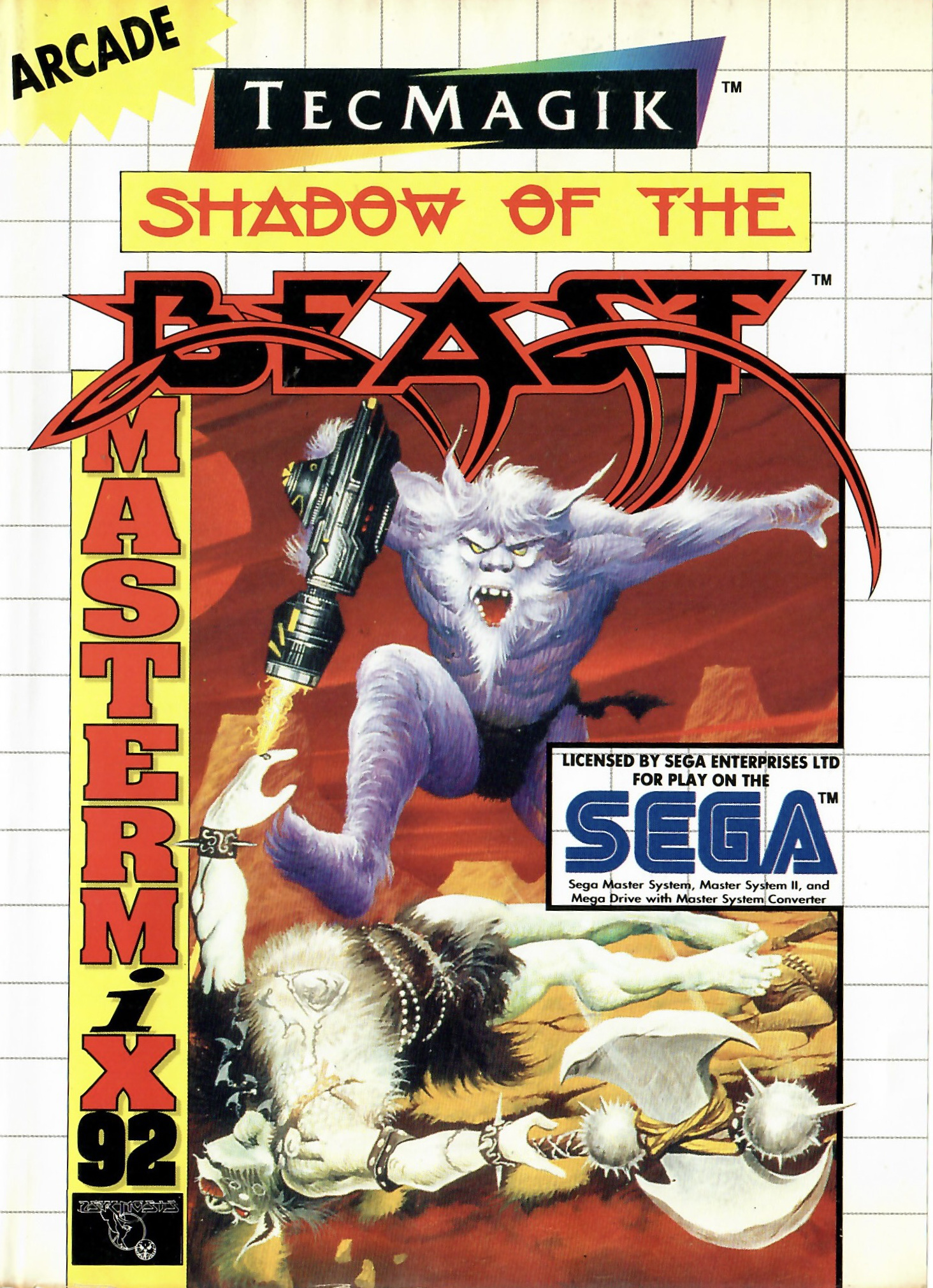 Shadow of the Beast Sega Master System