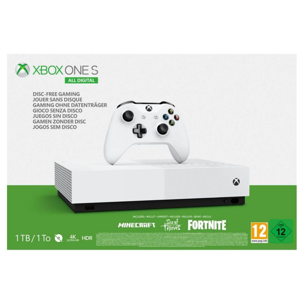 Microsoft Xbox One S All Digital 1TB OVP