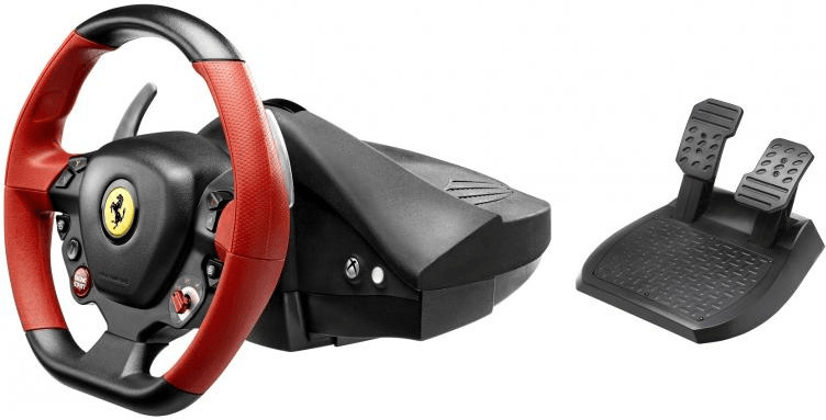 Thrustmaster Ferrari 458 Spider Racing Wheel + Pedals