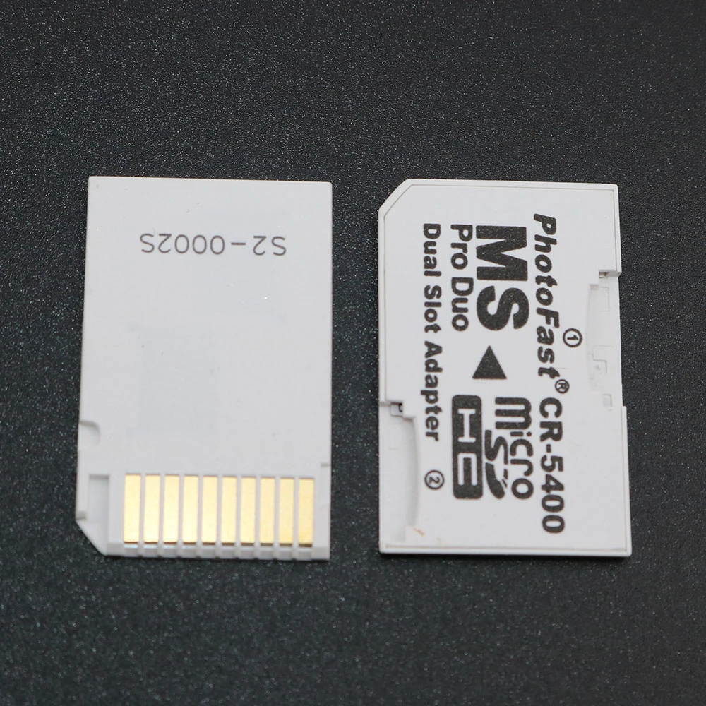 Memory Stick Pro Duo Adapter für Micro SD/SDHC Weiß