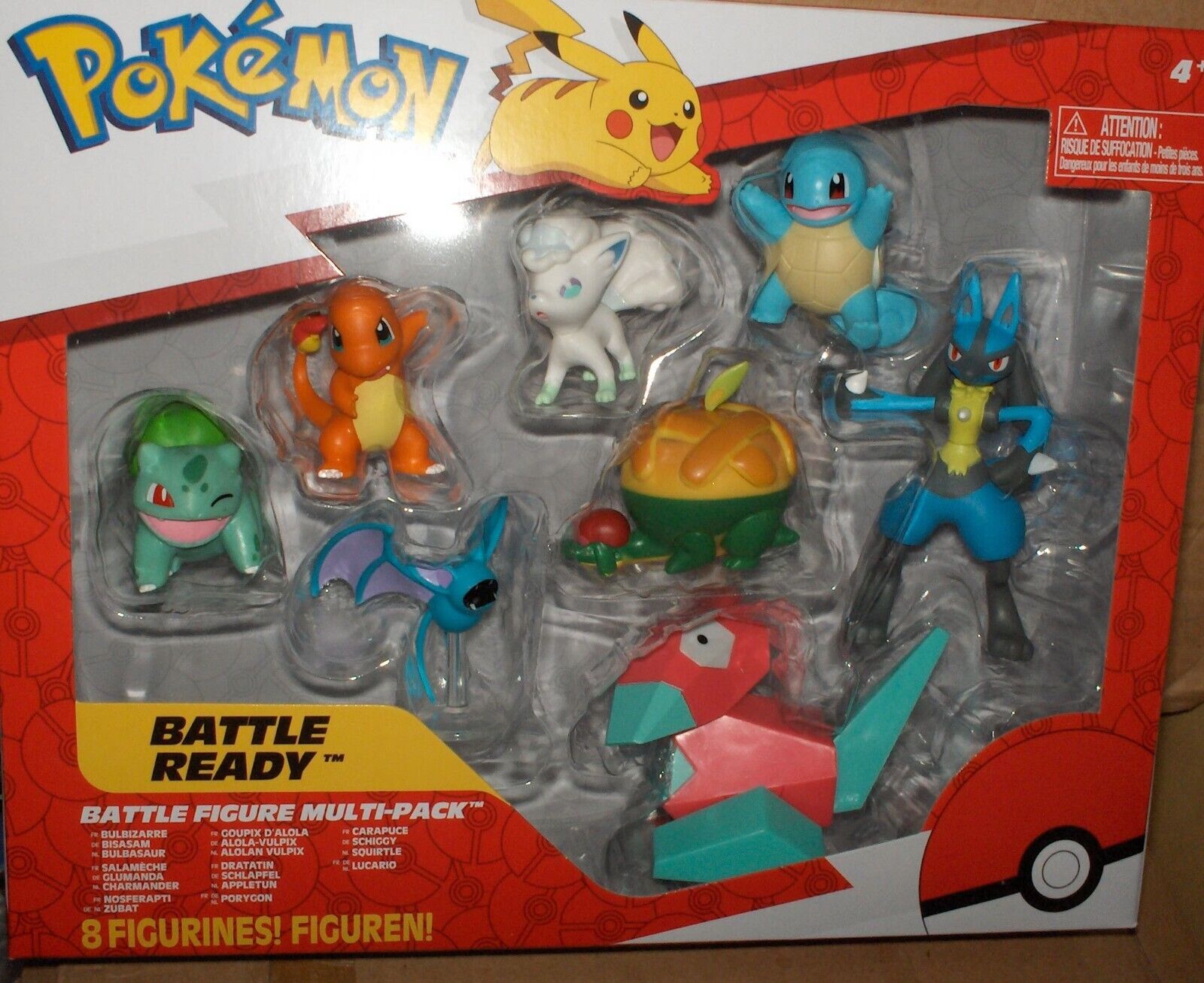 Pokemon 8er Set Figuren