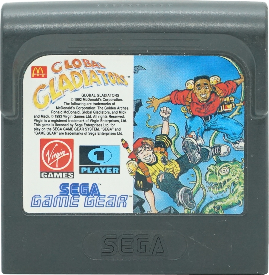 Global Gladiators Sega Game Gear