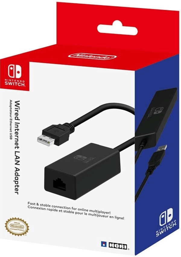 Hori Nintendo Switch Wired Internet LAN Adapter