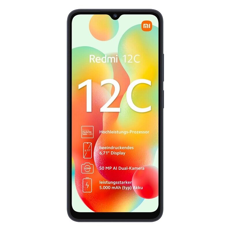 Xiaomi Redmi 12C 32GB Graphite Gray