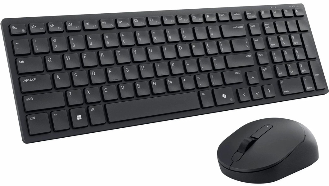 Dell KM555 Silent Wireless Tastatur & Maus (QWERTY) Schwarz