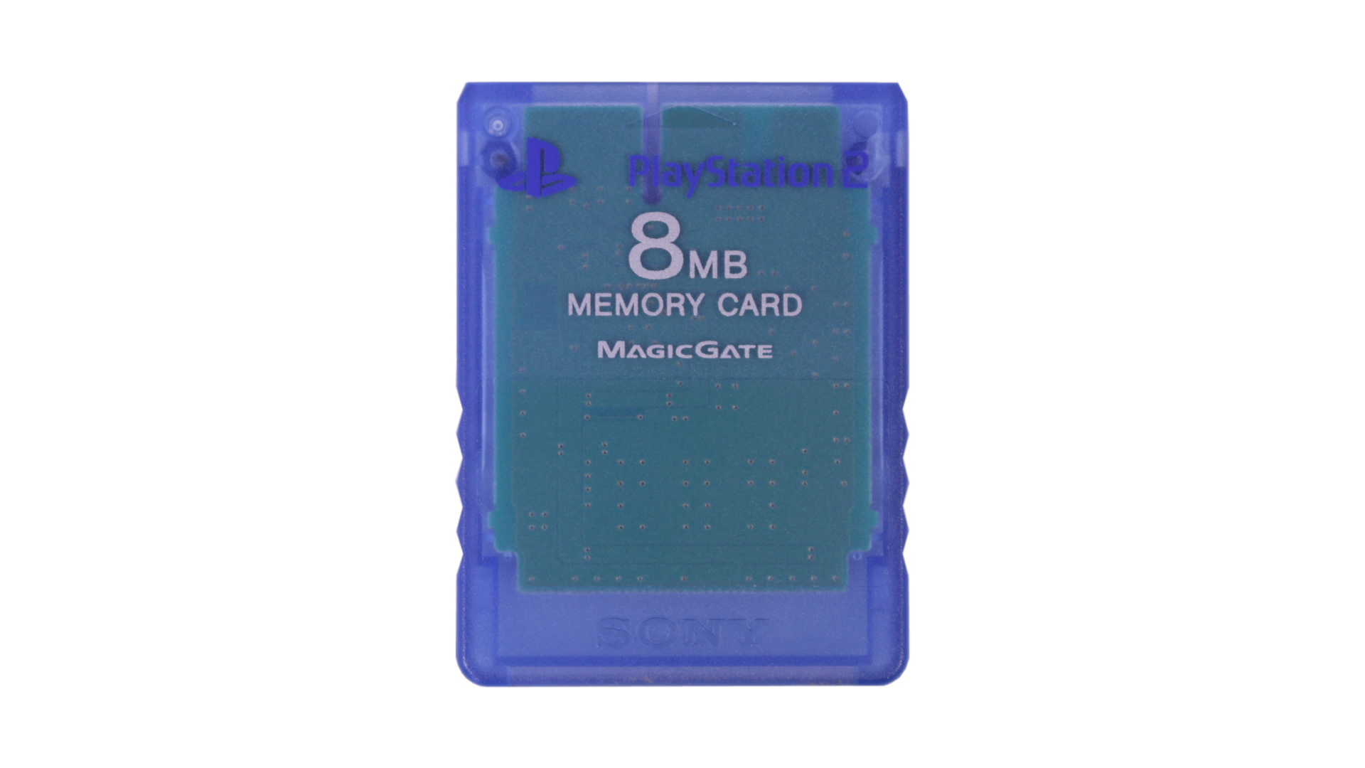 Sony Playstation 2 Memory Card 8MB SCPH-10020 blau/transparent
