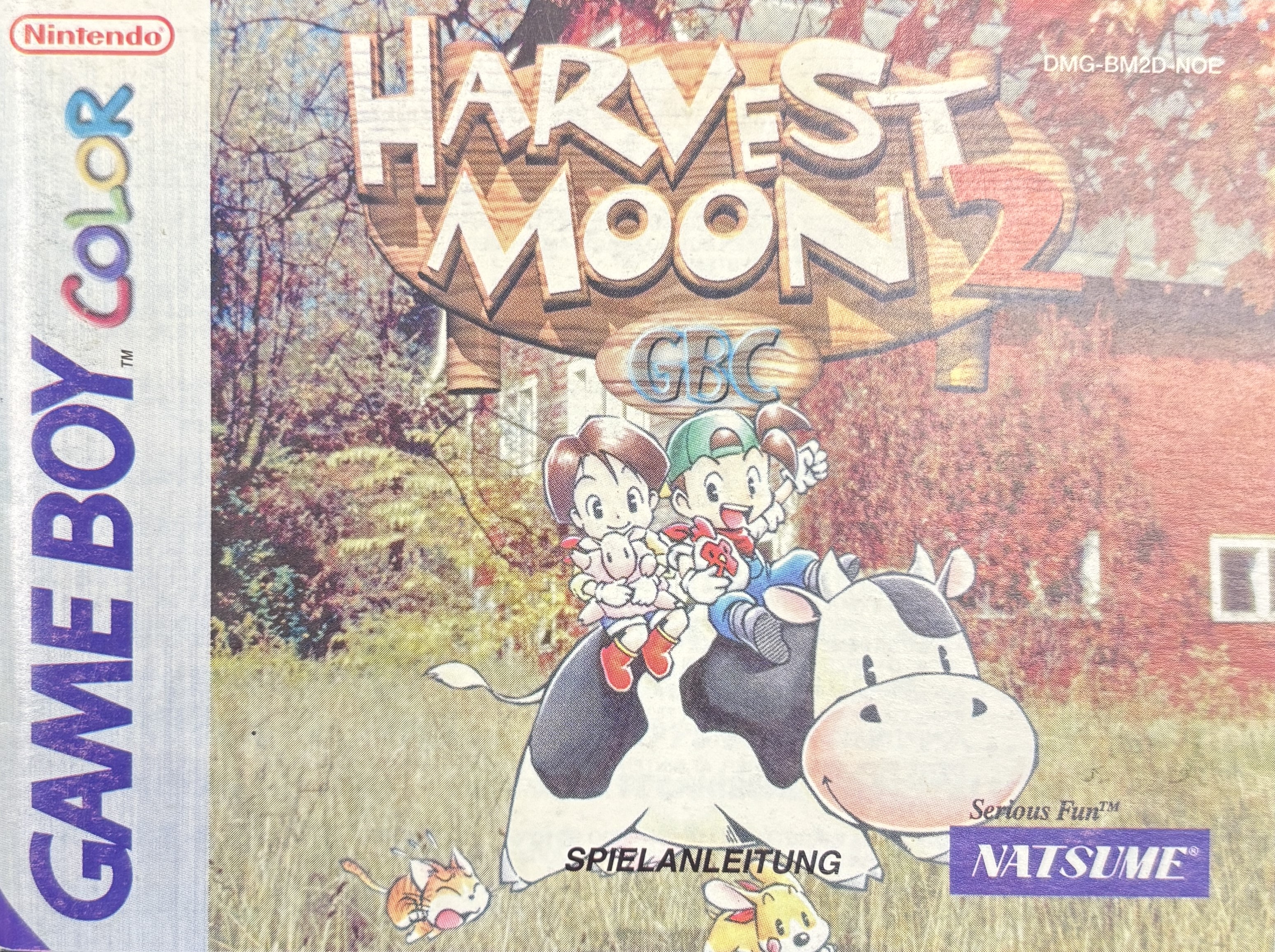 Harvest Moon 2 Spielanleitung GBC