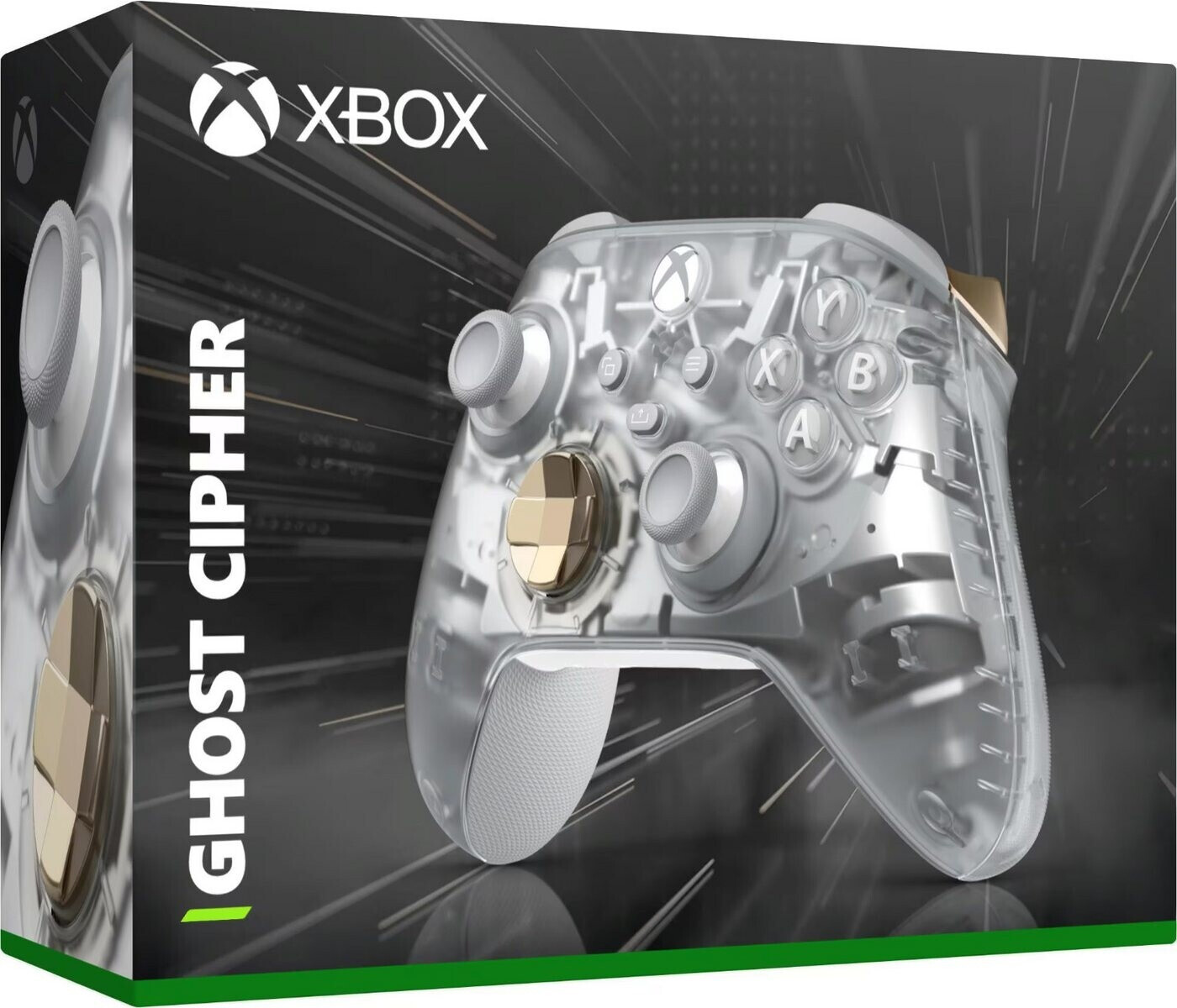 Microsoft Xbox One Wireless Controller Ghost Cipher Edition