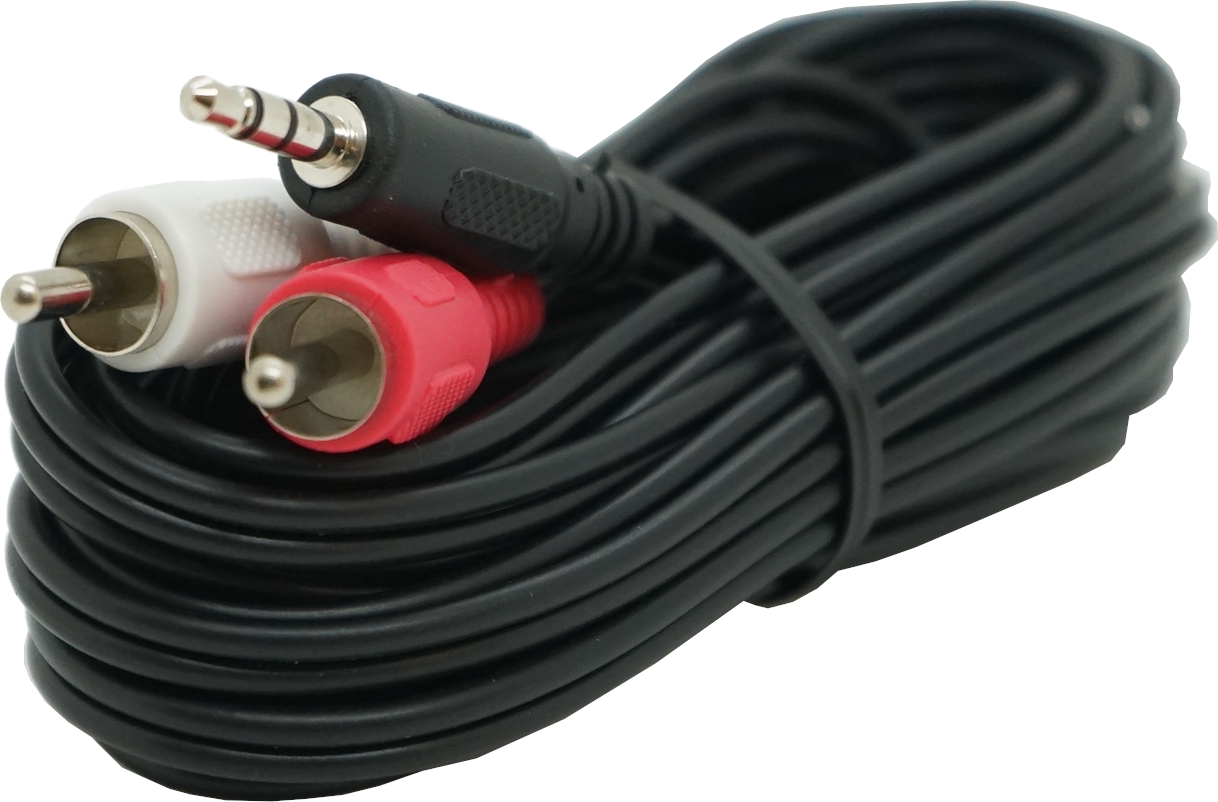 Aux auf Cinch Kabel 3m