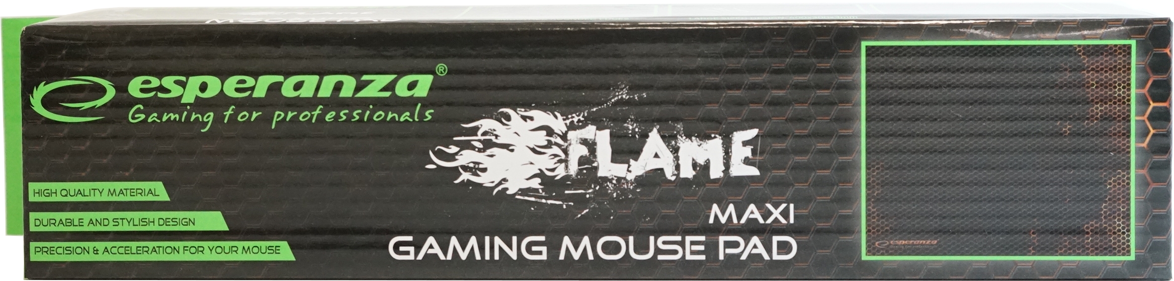 Esperanza Maxi Gaming Mouse Pad Flame EGP103R