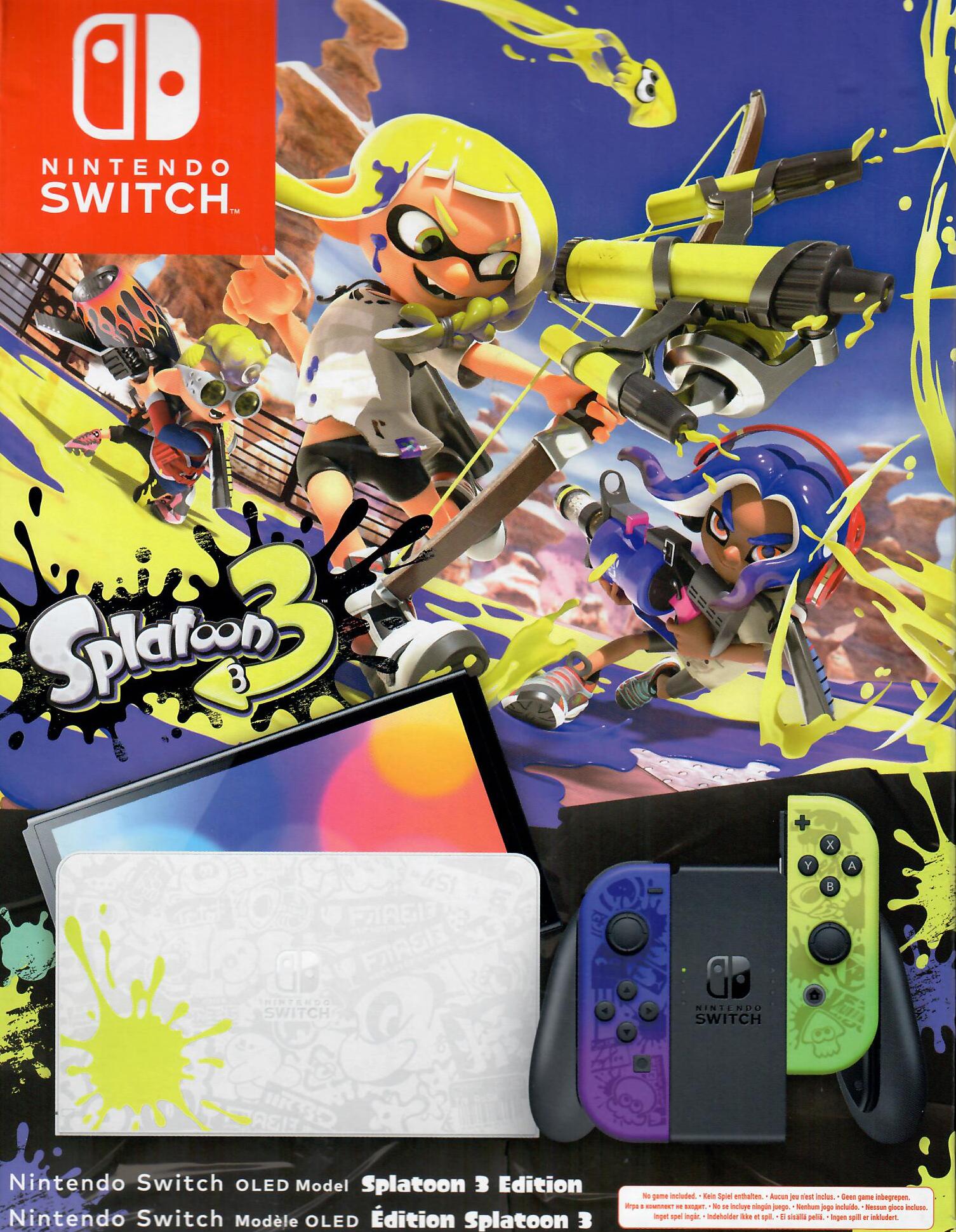 Nintendo Switch OLED Splatoon Limited Edition
