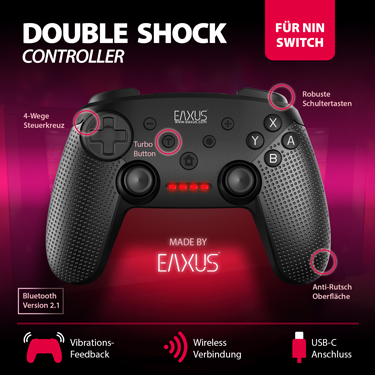 EAXUS Pro Controller Nintendo Switch EAXUS Pro Controller Nintendo Switch