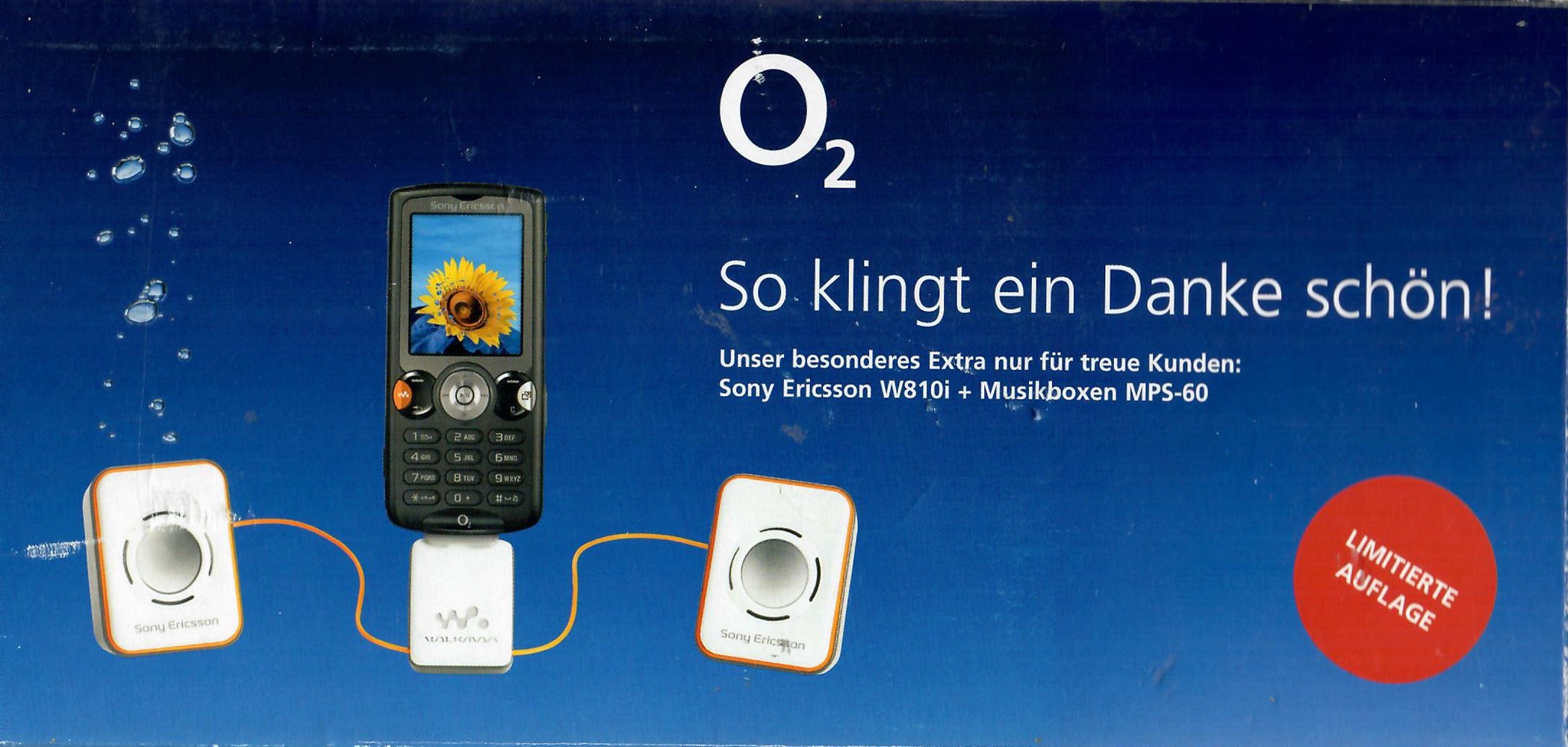 Sony Ericsson W810i + MPS-60 Musikboxen