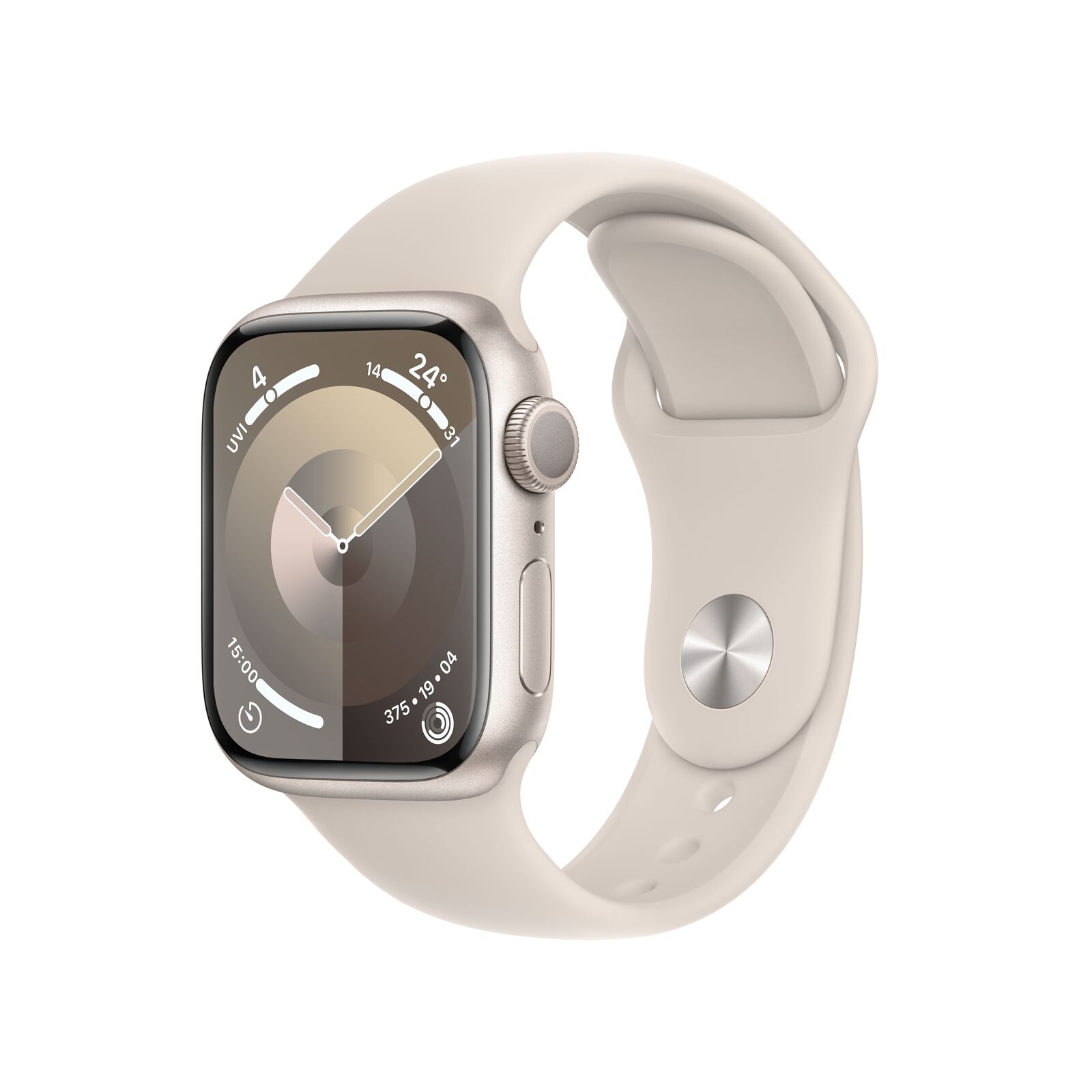 Apple Watch Series 9 GPS 41mm Starlight AL Star SB S/M