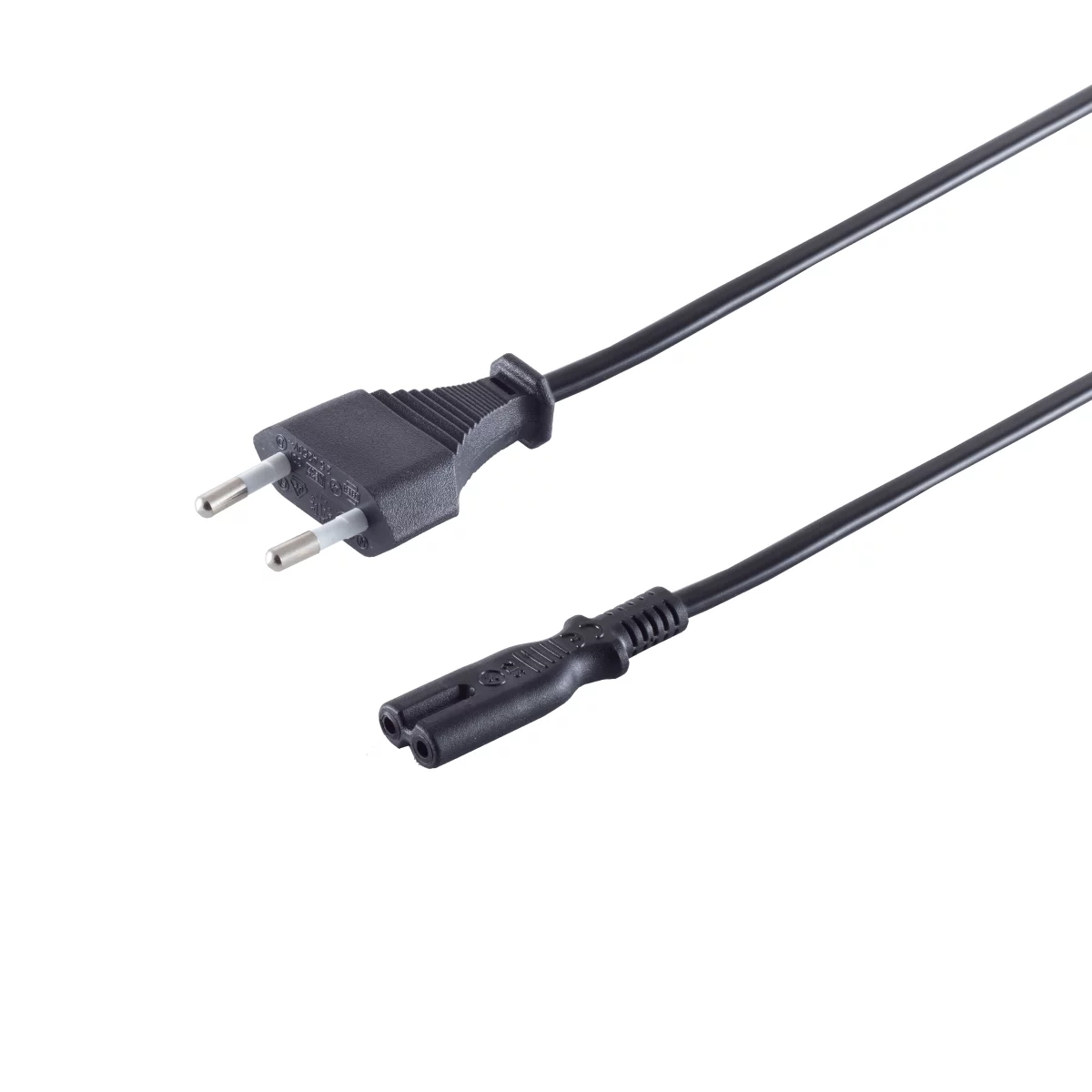 USB-Kabel USB-A-Stecker auf Mini-USB-Stecker 2m 2.0 schwarz
