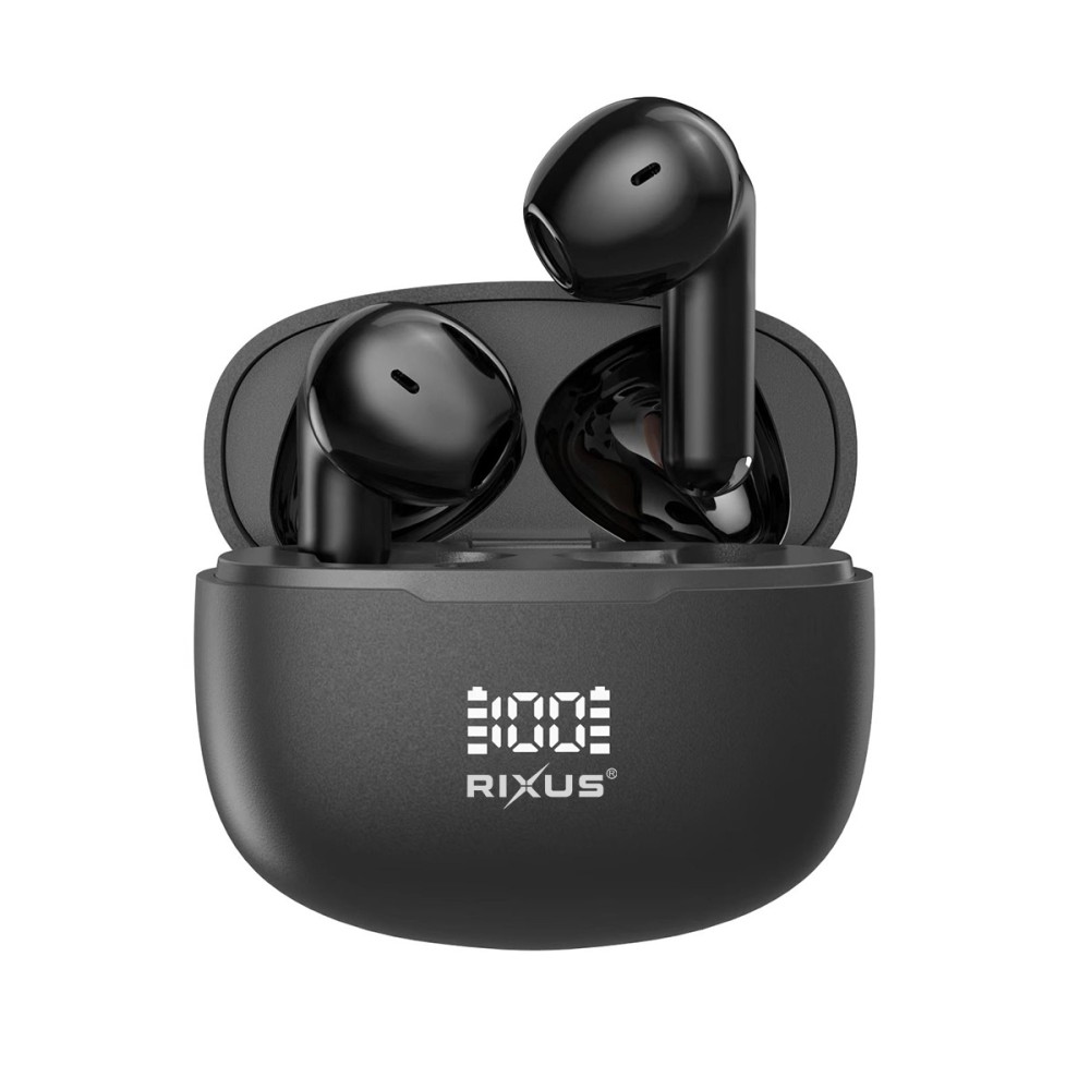 Rixus True Wireless Bluetooth Kopfhörer Schwarz RXBH42