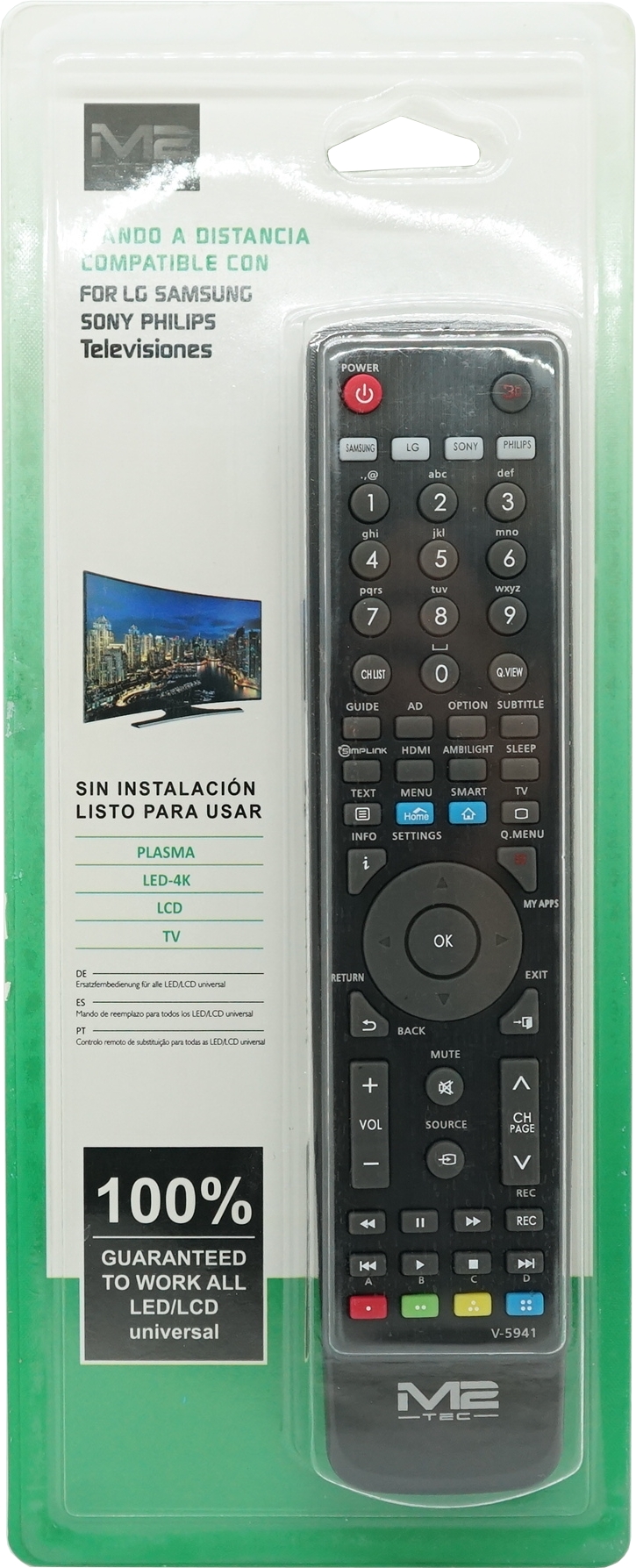 M2 Universal TV  Ferndedienung