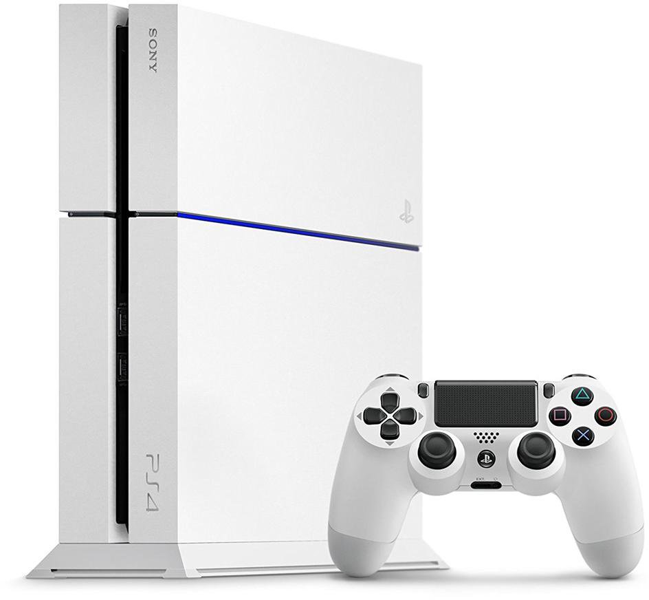 Sony Playstation 4 CUH-1216A 500 GB Matt Weiß