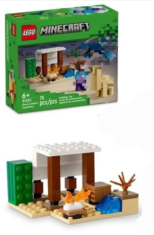 LEGO® Minecraft 21251 - Steves Wüstenexpedition ohne Figuren/Tiere