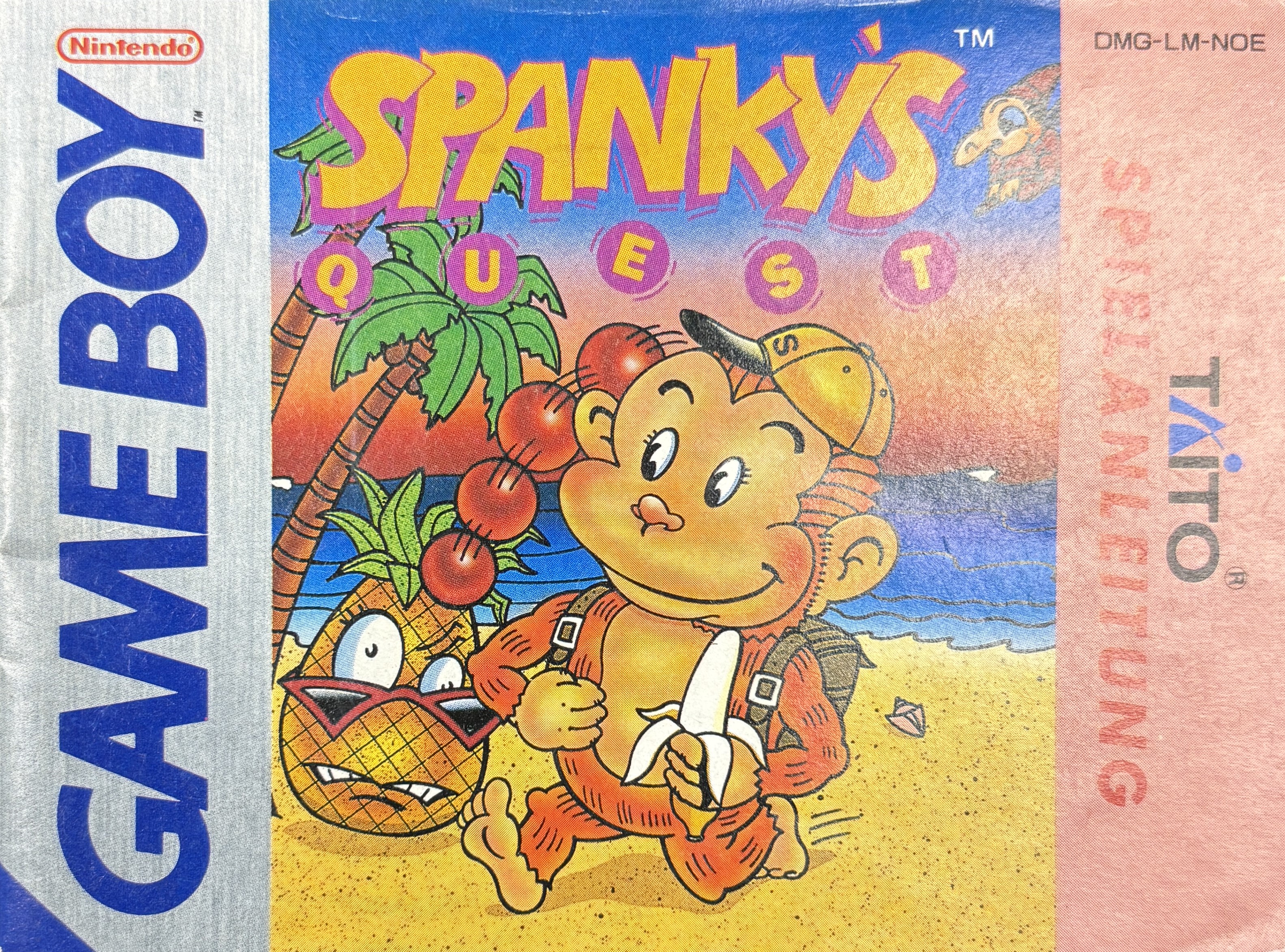 Spanky´s Quest Spielanleitung GB