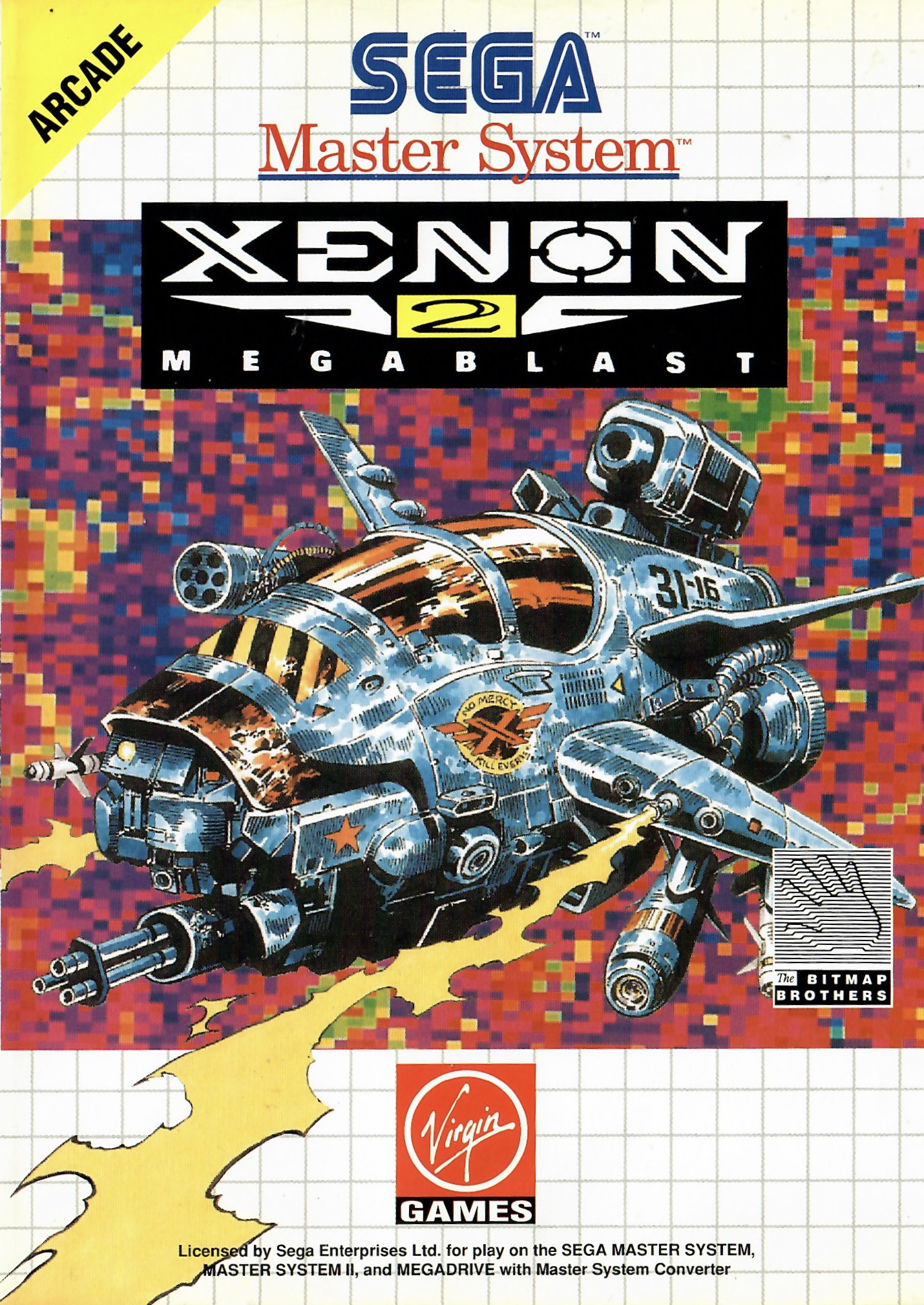 Xenon 2 Megablast Sega Master System