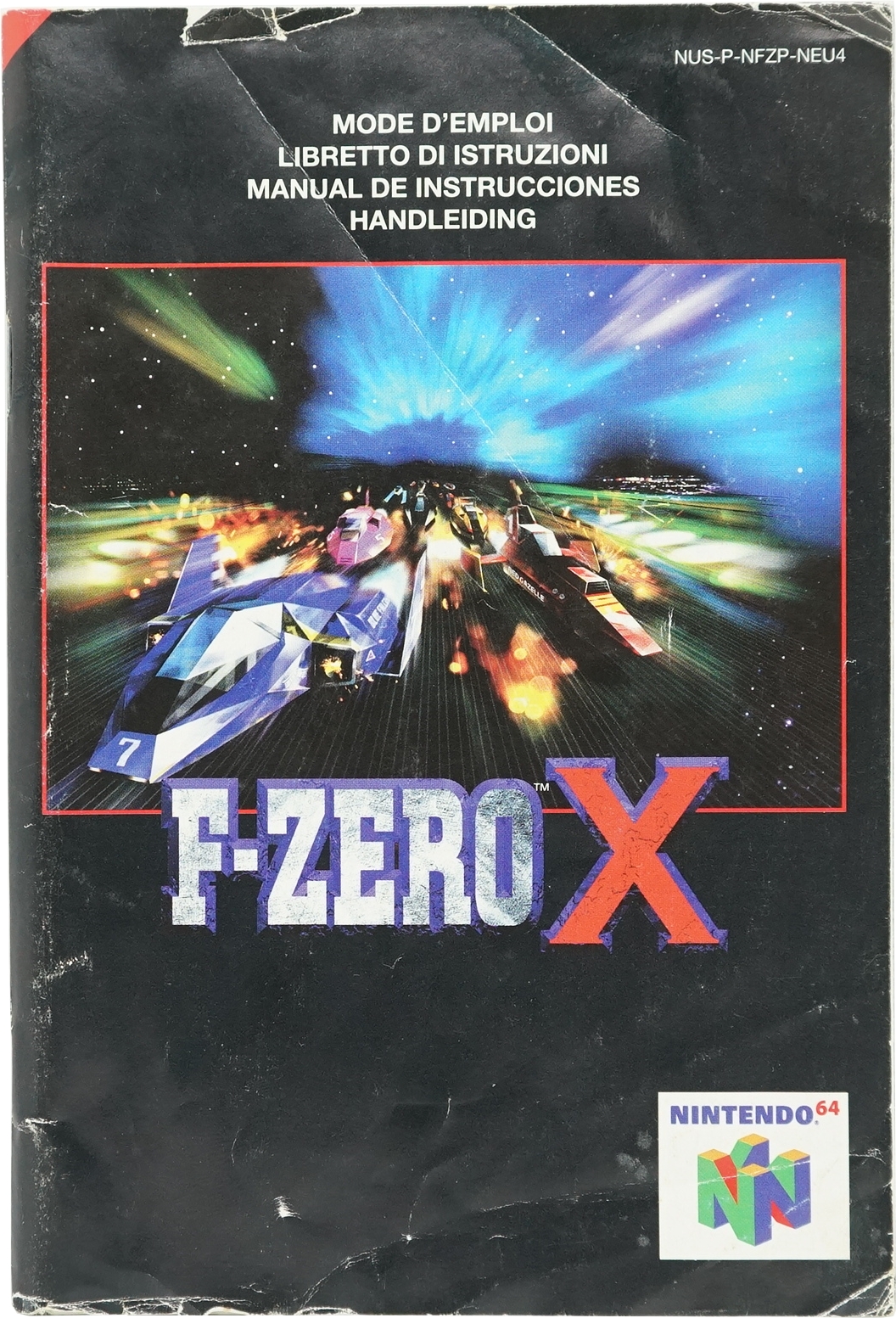F-Zero X Spielanleitung N64