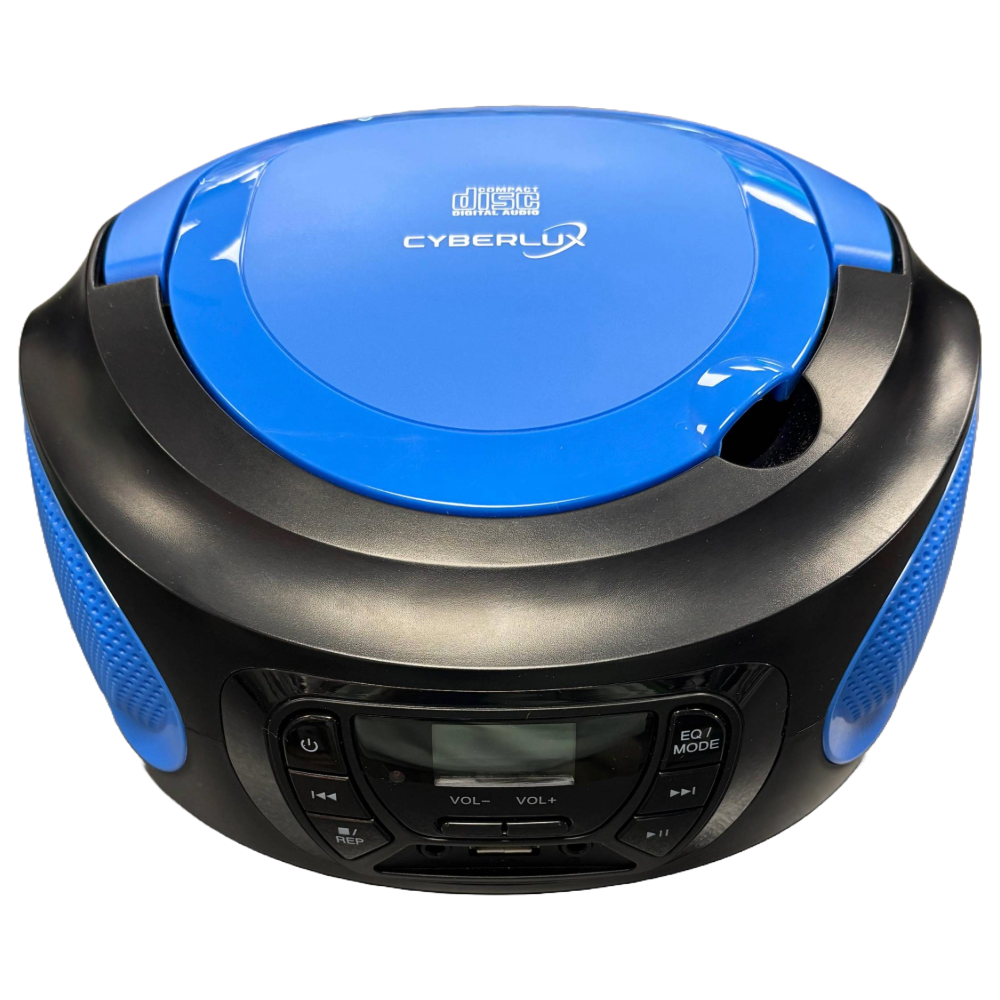 Cyberlux Portable CD Player CL-610 Blau Schwarz