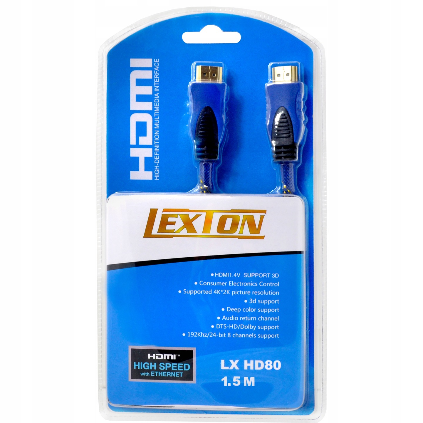 Lexton High Speed HDMI Label 1.5 Meter