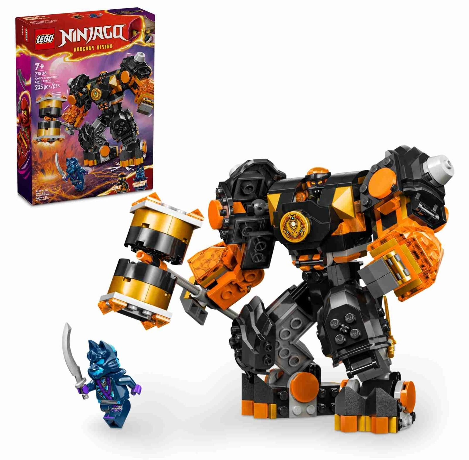 LEGO NINJAGO 71806 Coles Erdmech