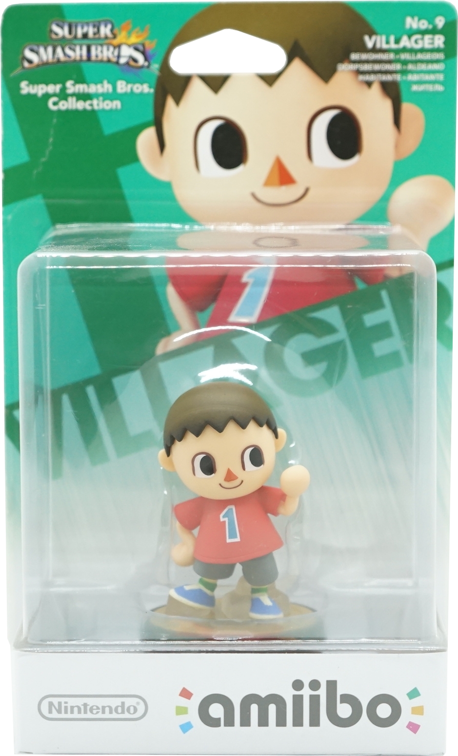 Amiibo Super Smash Bros. Collection No. 9 VILLAGER Figur
