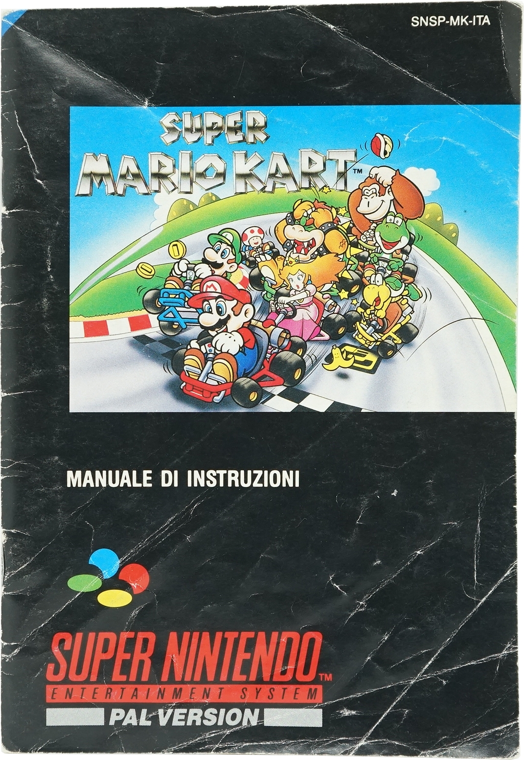Super Mario Kart Spielanleitung SNES
