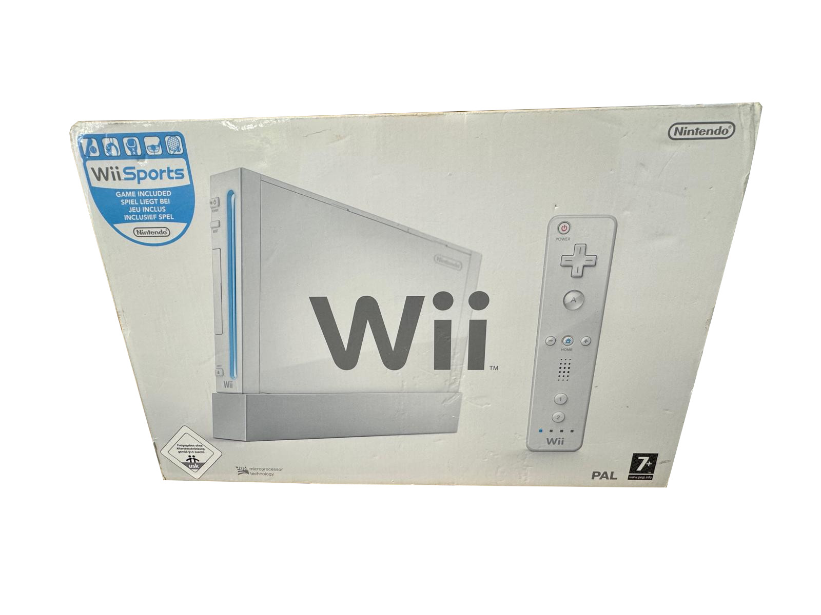 Nintendo Wii RVL-001 OVP Weiss + Wii Sports