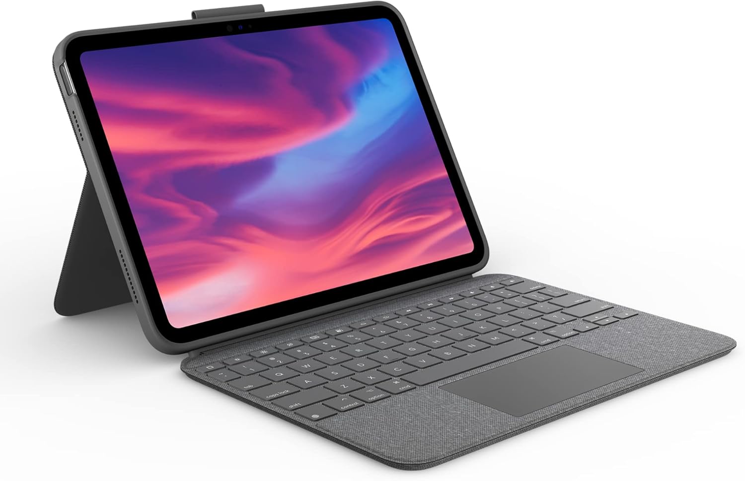 Logitech Combo Touch Tastaturhülle für iPad 10 Grau QWERTZ