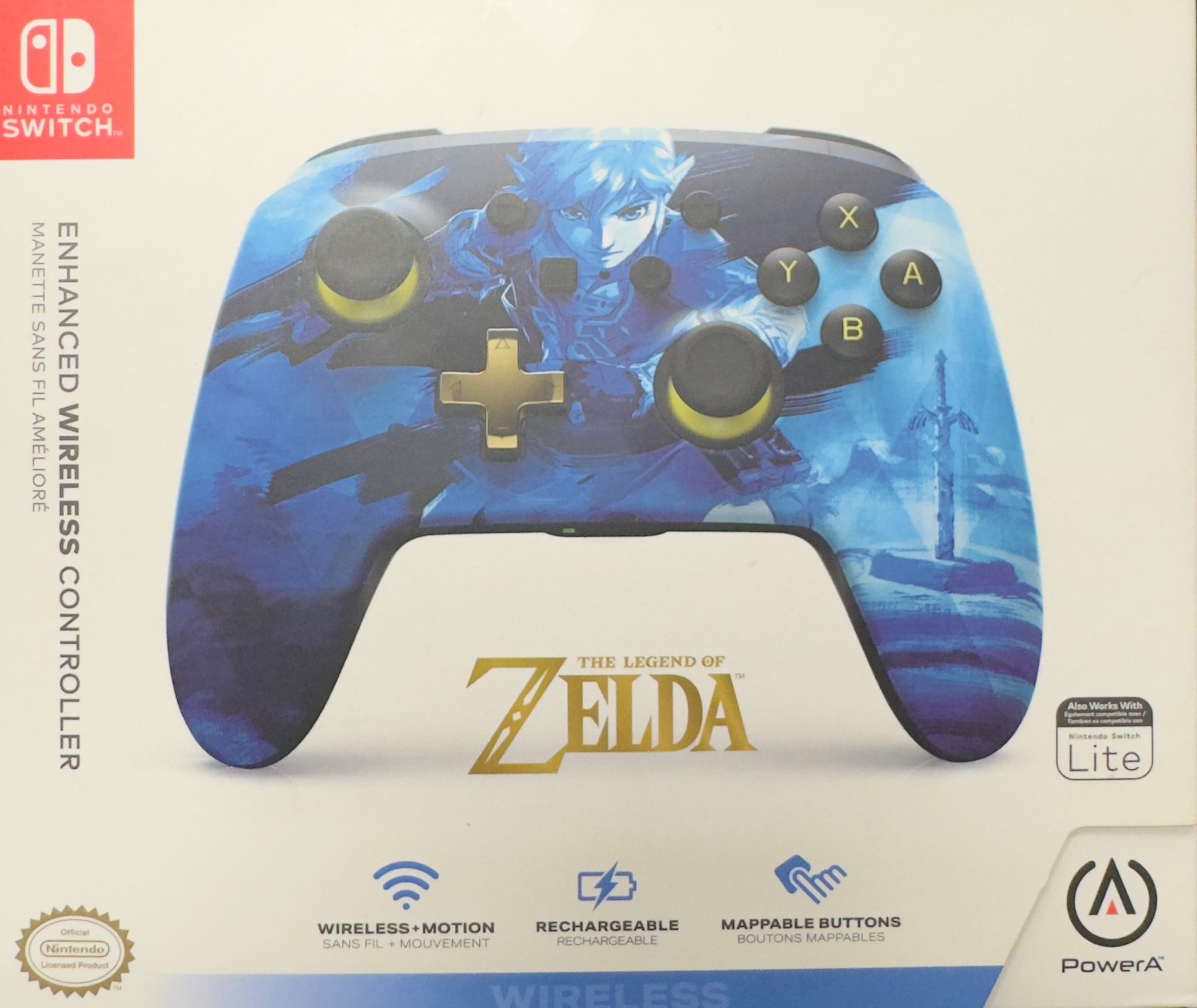 The Legend of Zelda Enhanced Wireless Controller Switch