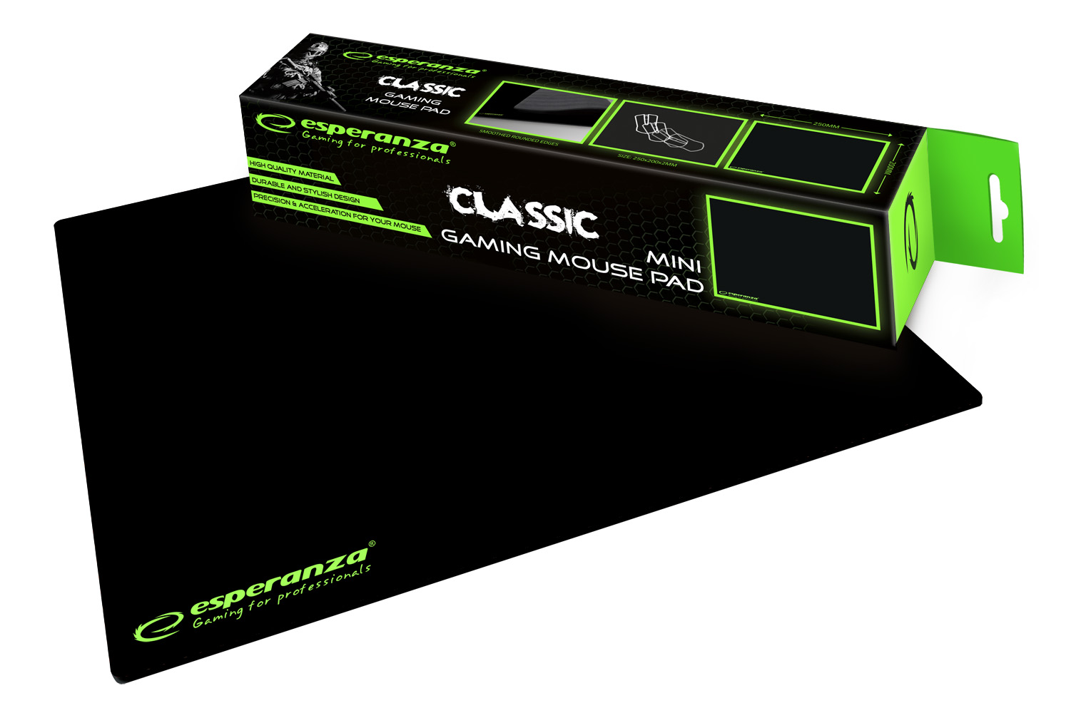 Esperanza Mini Gaming Mouse Pad EGP101K