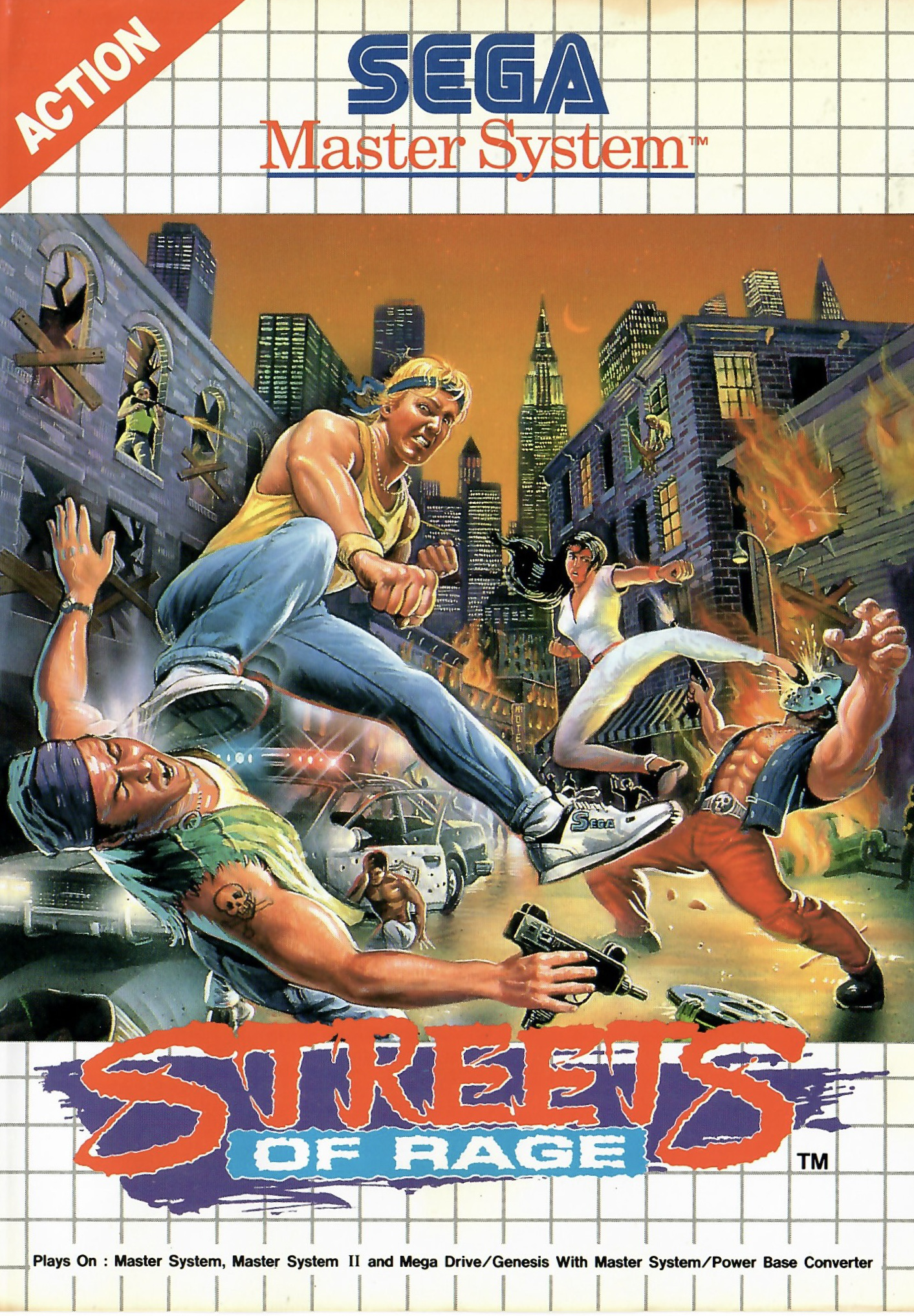 Streets of Rage Sega Master System