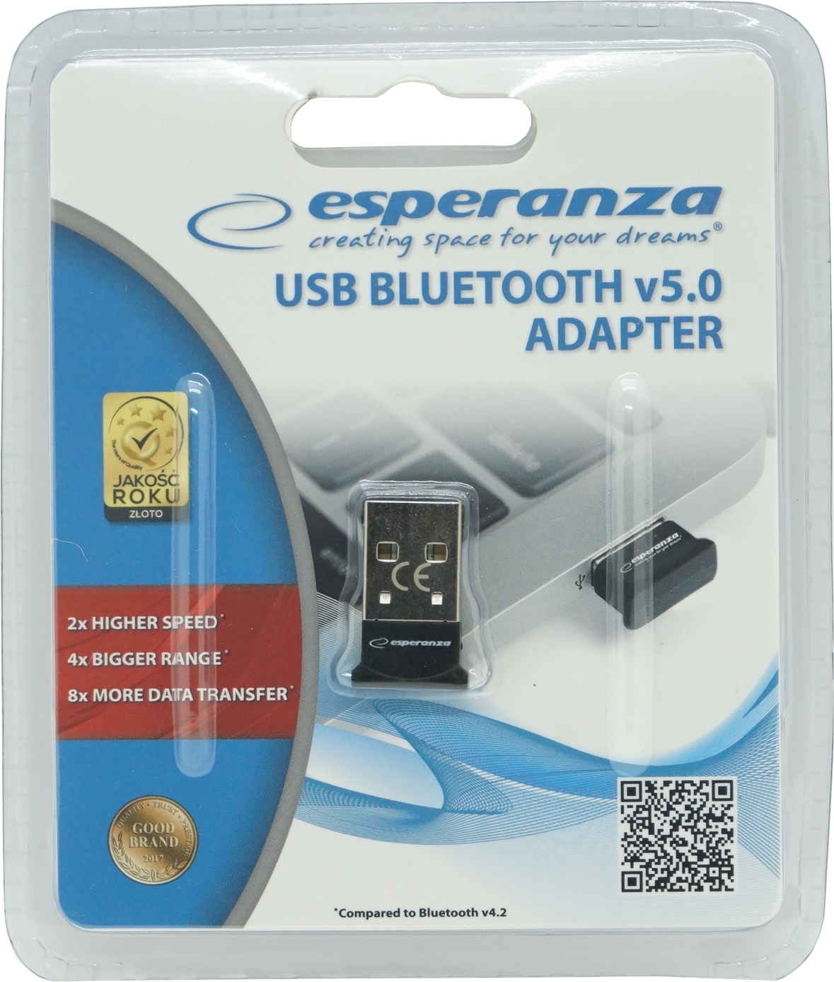 Esperanza USB Bluetooth 5.0 Adapter