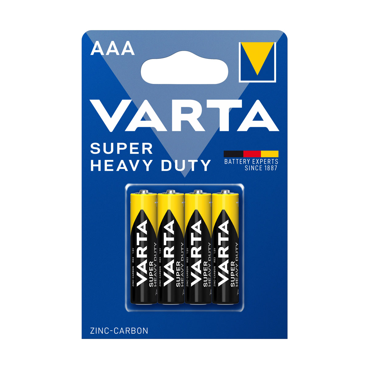 Varta AAA Super Heavy Duty Zinc-Carbon 