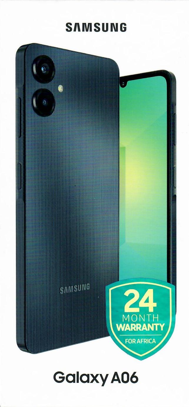 Samsung Galaxy A06 128GB 4GB Black SM-A065F/DS