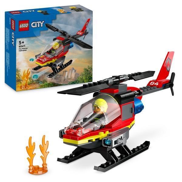 LEGO City 60411 Feuerwehrhubschrauber