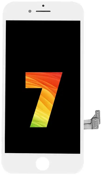 Display für iPhone 7 High-end LCD Screen Weiß Metal Plate