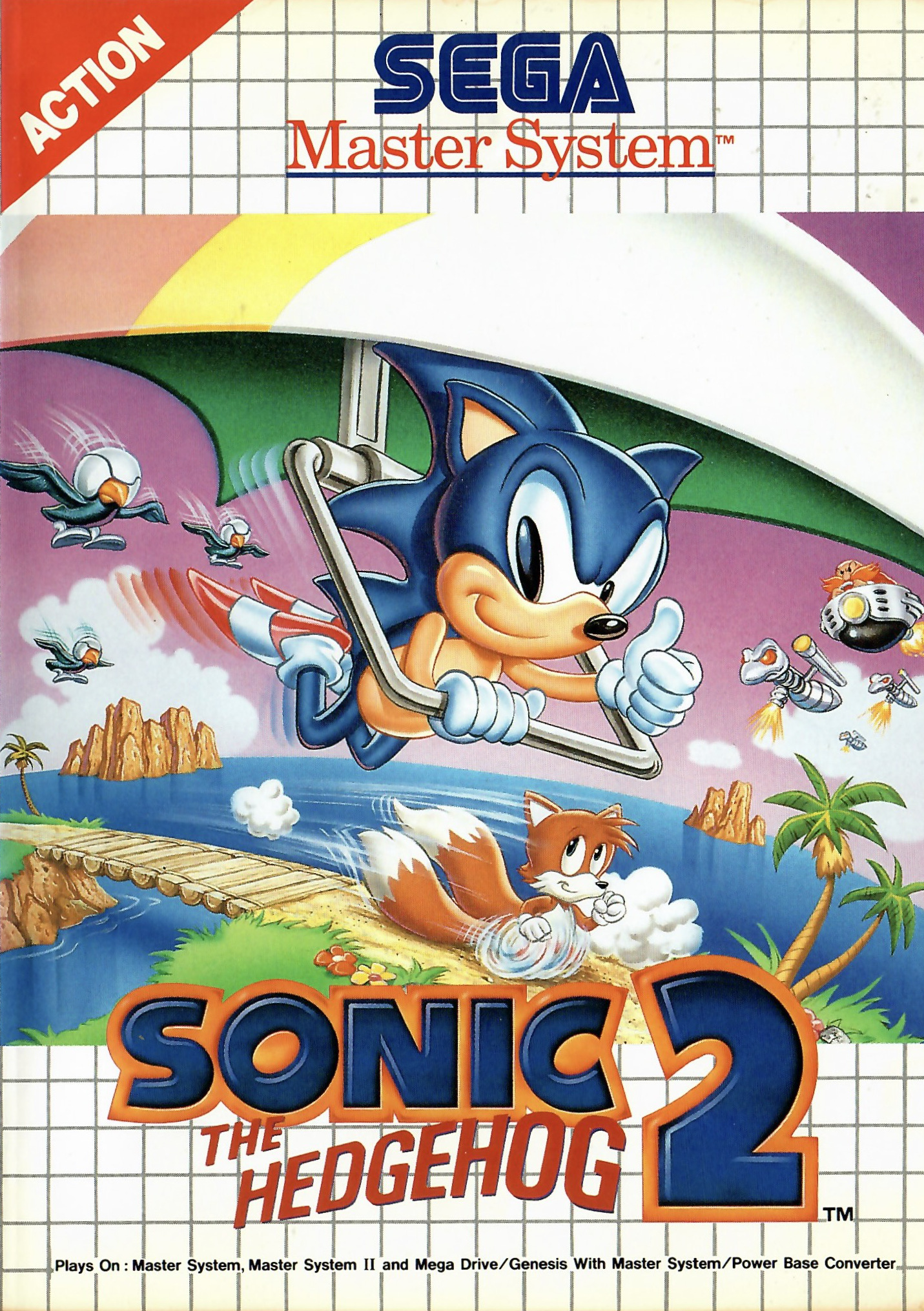 Sonic The Hedgehog 2 Sega Master System