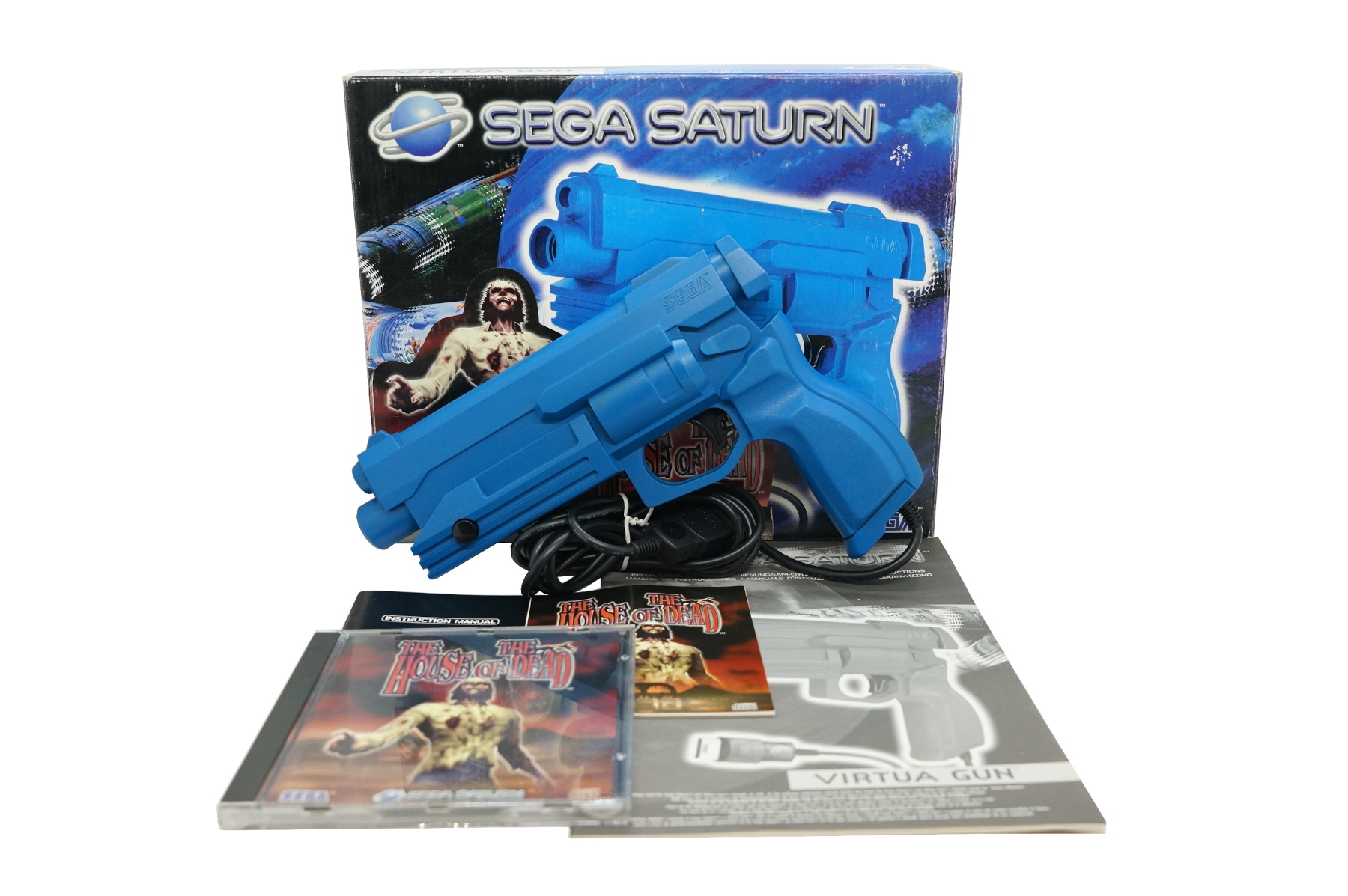Sega Saturn Virtua Gun The House of the Dead